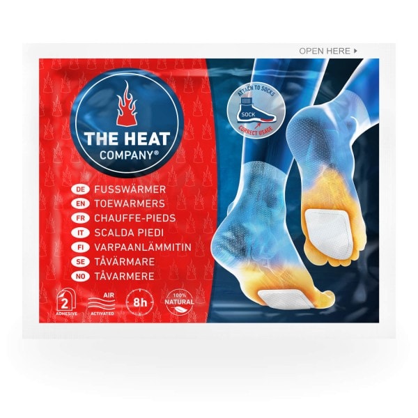 THE HEAT COMPANY Insole Foot Warmers 10 Pairs 8 Hours of Warmth EXTRA WARM 