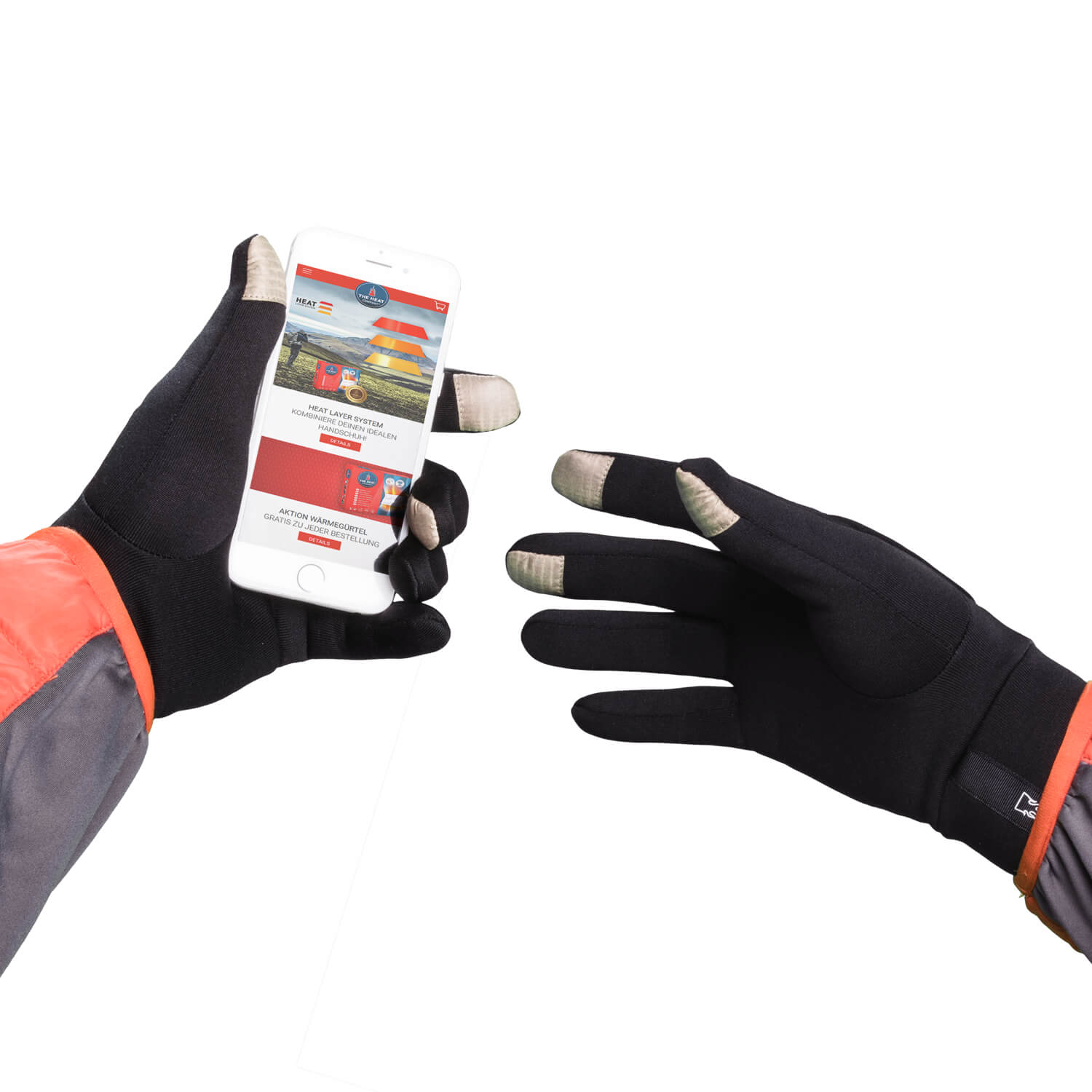 Warm und leicht. Fleece 5-Finger Handschuhe Vesper aus Polartec® Thermal Pro® 