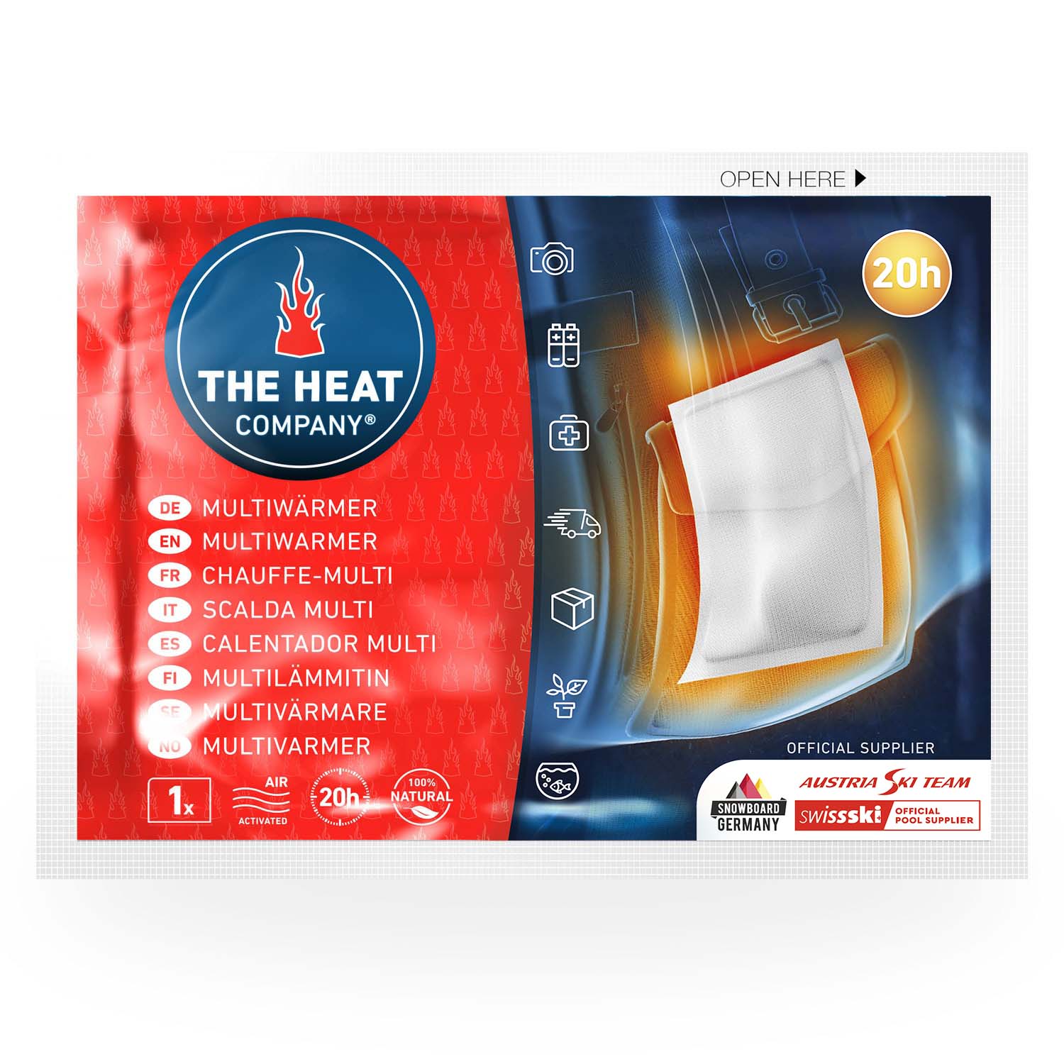 20+ hours of reliable | THE HEAT COMPANY®